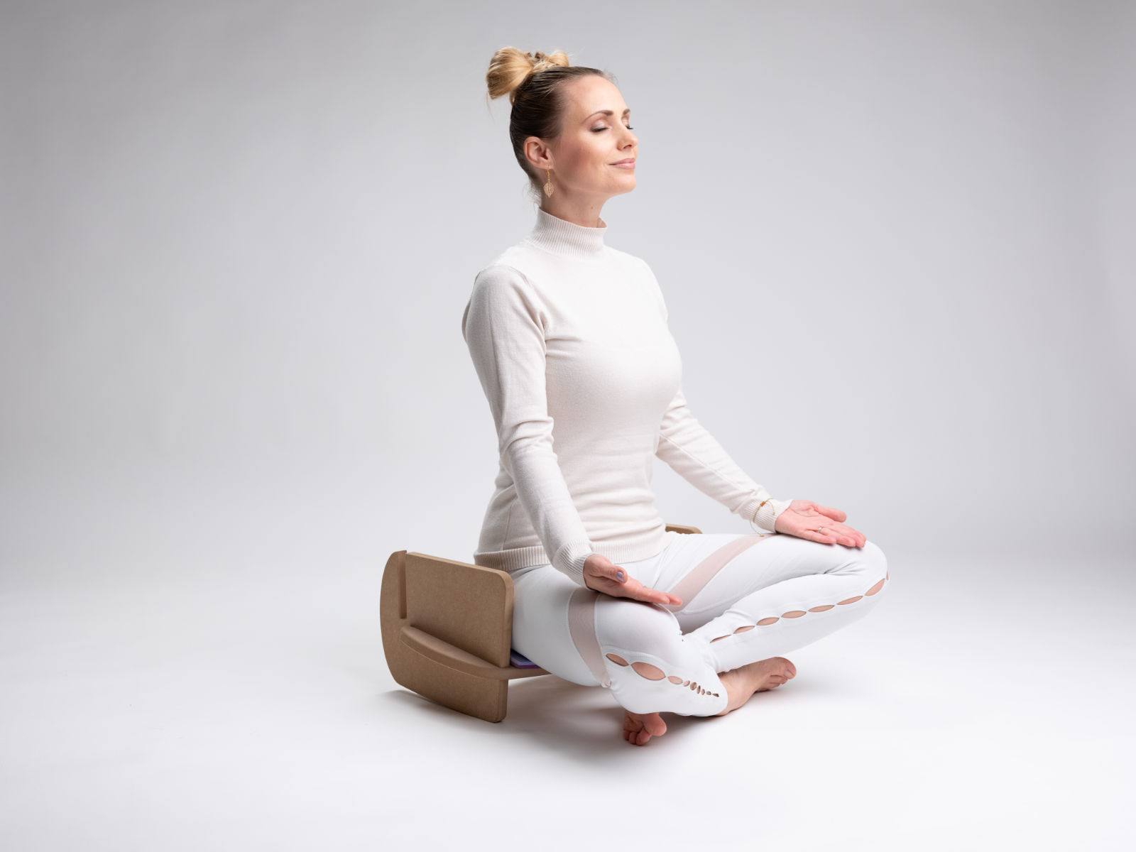 Zen Bench for Lotus pose 6