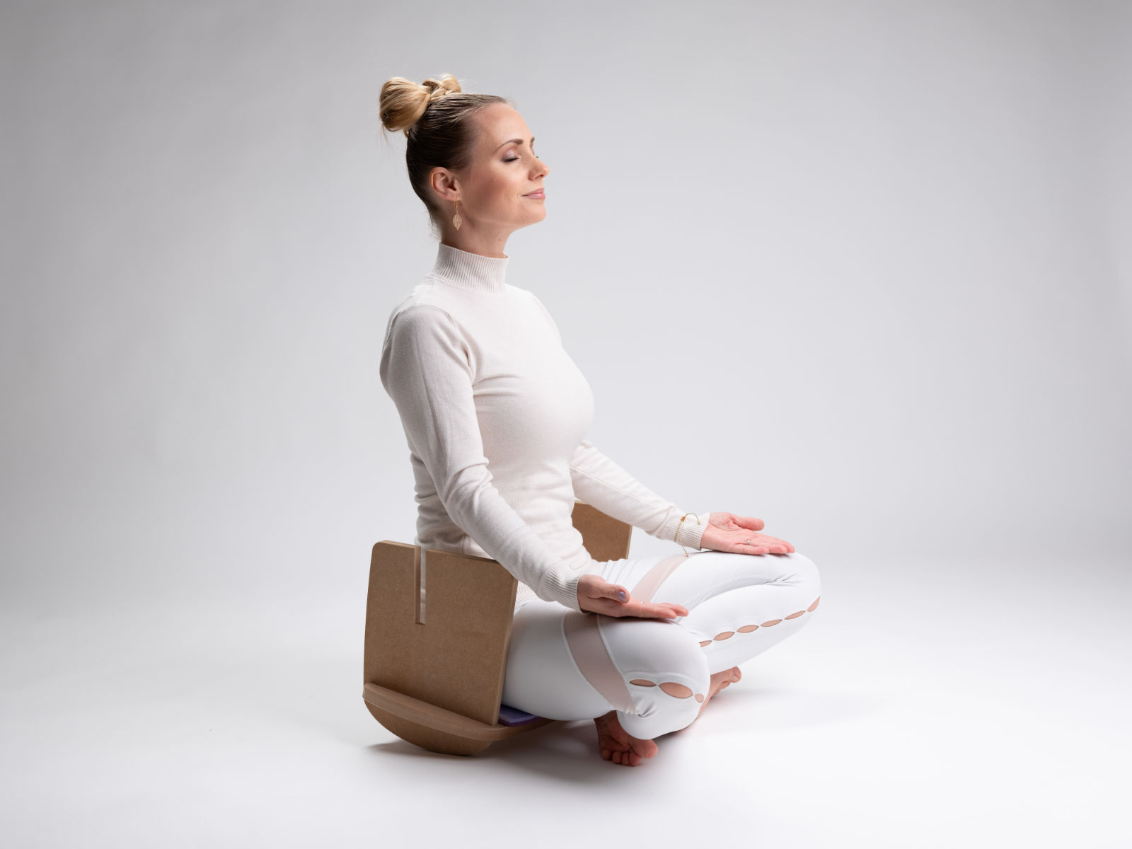 Zen Bench for Lotus Pose 2