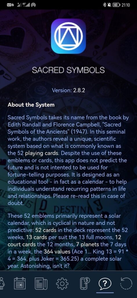 Sacred Symbols mobile app 9