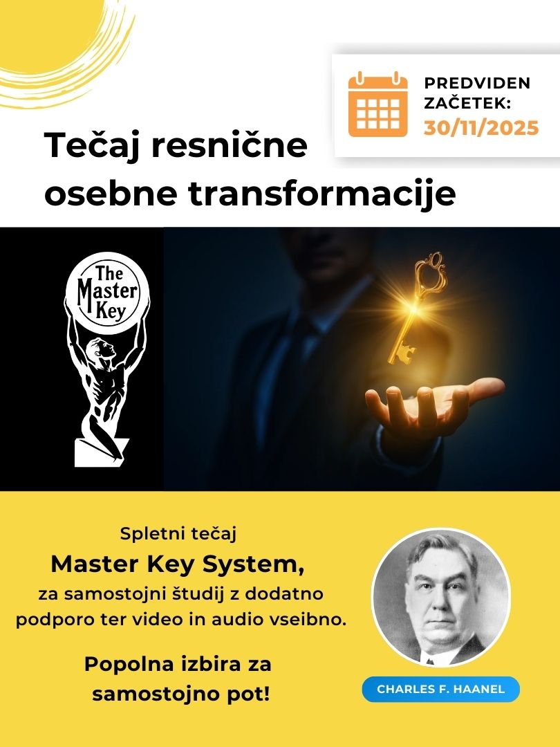 Spletni tečaj: Master Key System